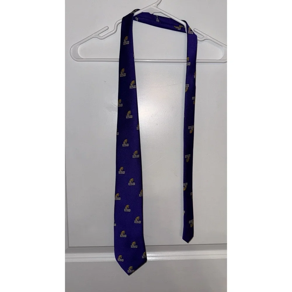 Vintage College Ties By Bobby Edwards Men's‎ LSU Tigers 4